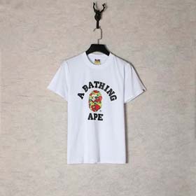 APE letter couple half-sleeved ape round neck print short-sleeved T-shirt（15 styles)-1807  